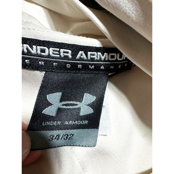 Under Armour Golf Pants Beige Size 34 x 32 - Picture 3 of 7